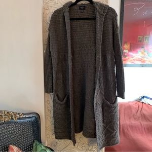 AEO knit long cardigan with pockets
